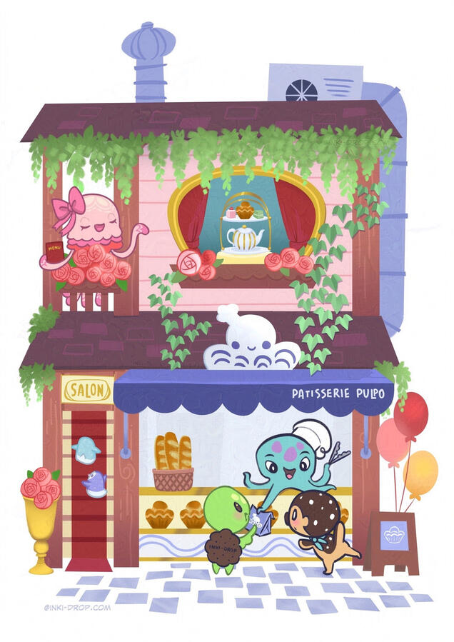 Patisserie Pulpo & Salon de Té. Digital, 2024