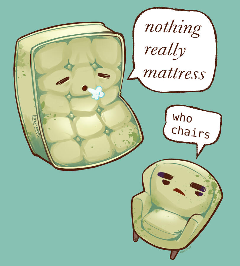 "Who chairs," original art