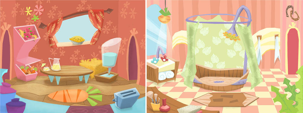 Concept art for Littlest Pet Shop 3DS/EA.