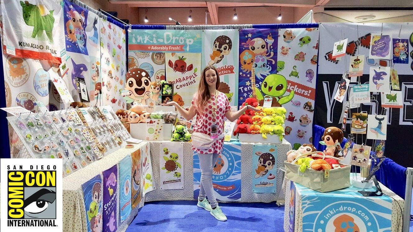 10x10 inline booth display